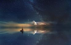 Unterm Sternenhimmel übernachten beim segeln in Korfu mit Korfu Segeln