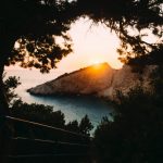 Sonnenuntergang bei Korfu Segeln
