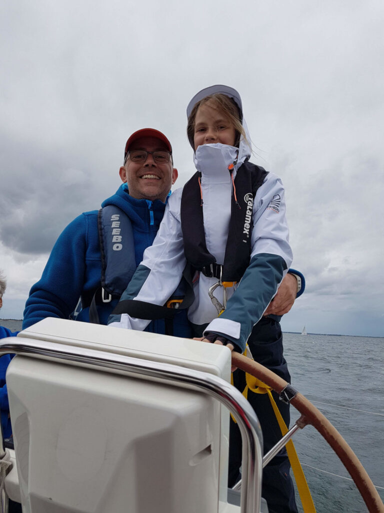 Korfu-Segeln Flottille 2022 Familie Döpp letztes Jahr auf der Ostsee