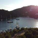 Yoga Sailing Retreat with yoga spot mongonisi view over bay