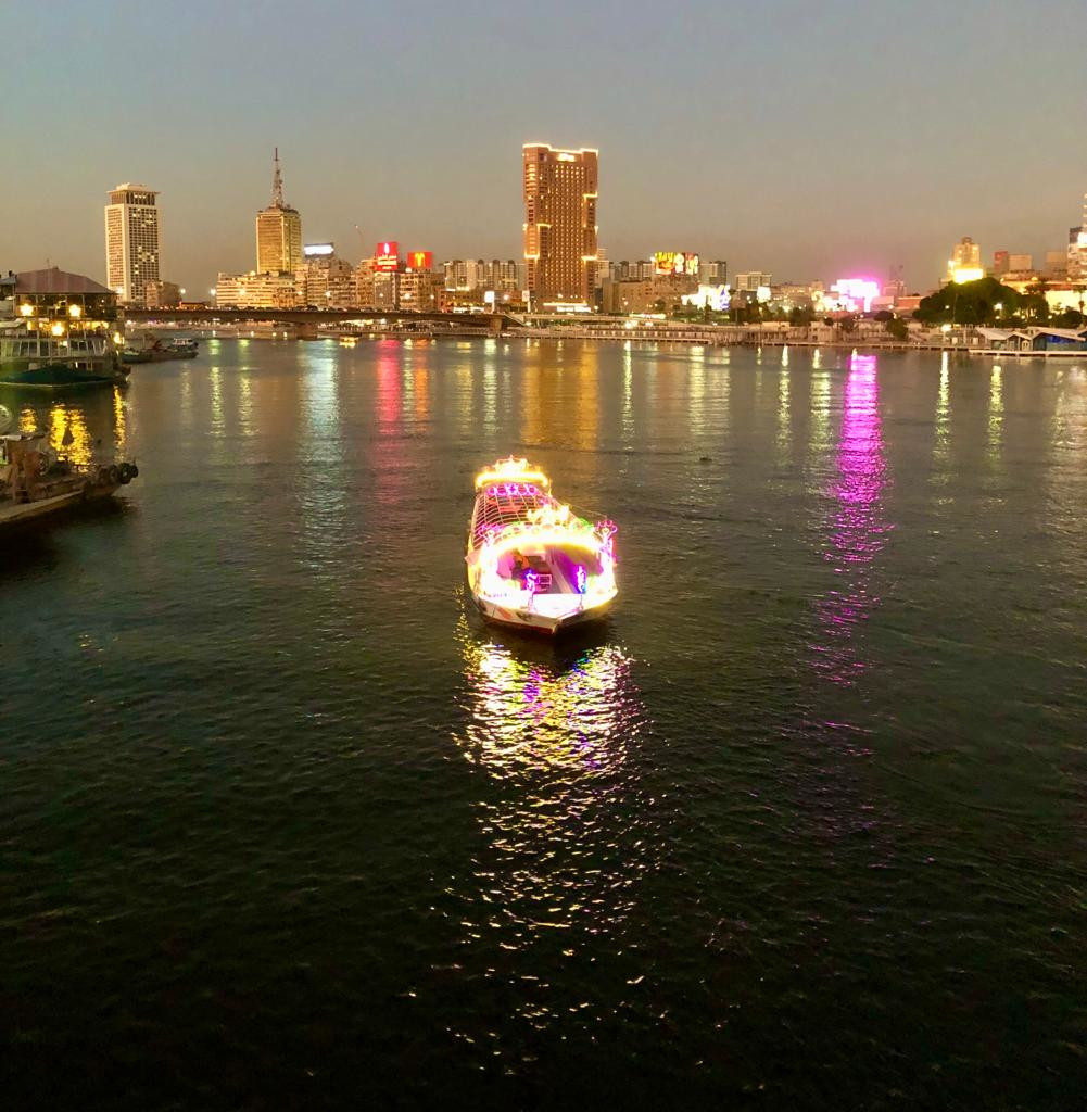 Kairo, Abendstimmung am Nil