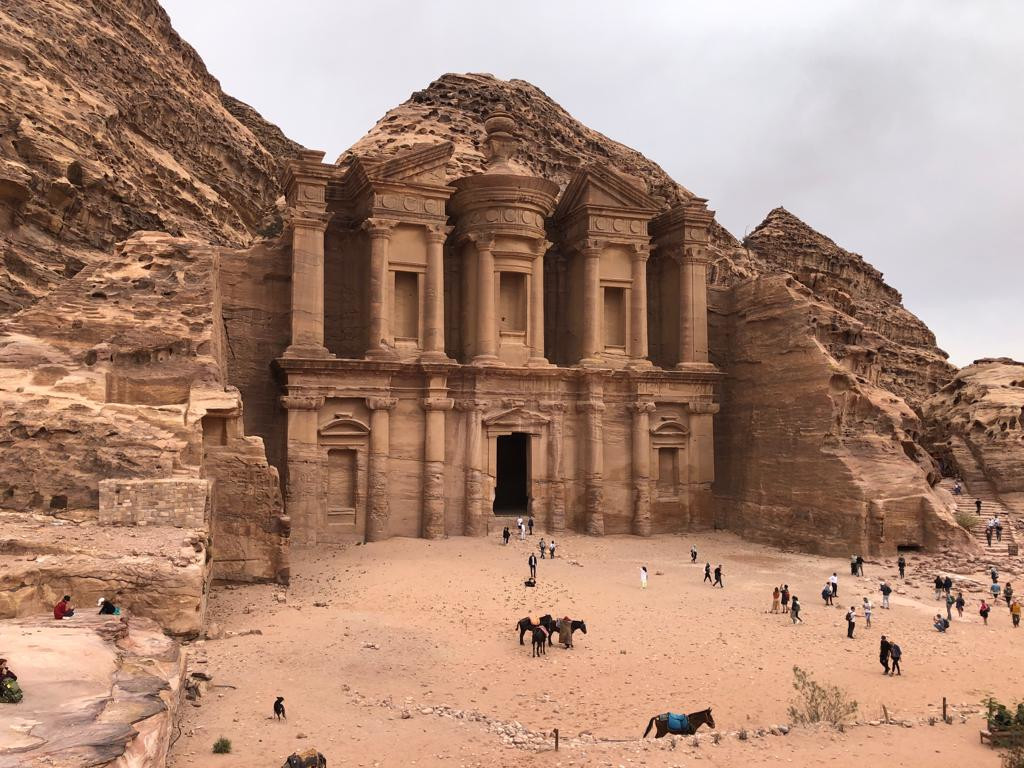 Kloster Ad Deir in Petra Jordanien